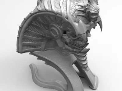 Pharaon Bust II 3D print model