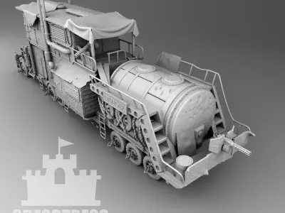 Truck survivors 3D print model