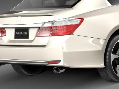 Honda Accord PHEV 2013 3D model
