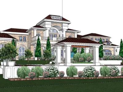 Regal-Luxury-Villa Area-080 3D model