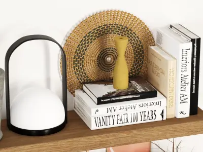 Decore set shelf 3D model