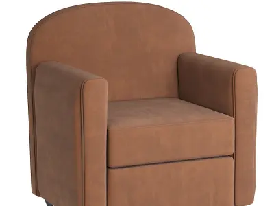 Armchair Vigilius by Driade Low-poly 3D model