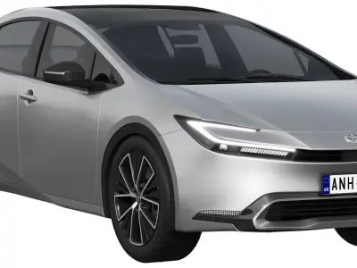 Toyota Prius 2023 3D model