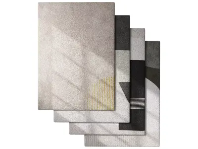 Carpet set 50 3D model
