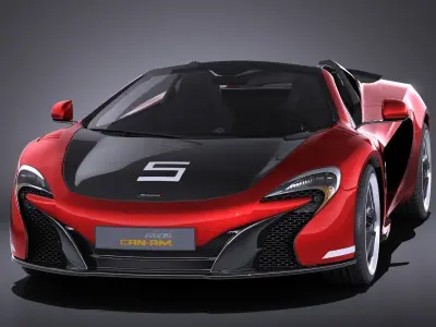 McLaren 650S Can-Am 2017 VRAY 3D model