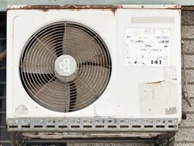 Lowpoly Air Conditioner Gameready 3d Model Low-poly 3D model