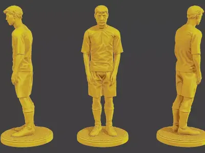 Soccer Player SP 023 3D print model