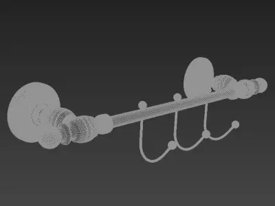 Ottoman Mansion Hanger Triple 3D model