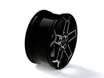 Cast rim Petrol-P1A 3D model