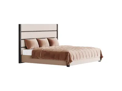 Casa Padrino luxury double bed frame 3D model