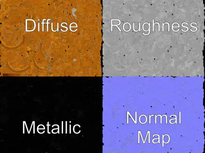 Elegant Bamboo Pendant Lamp model pack for interior design Low-poly 3D model