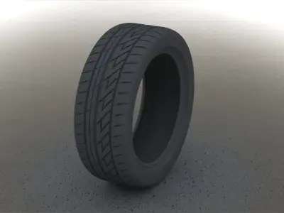Real size tire 3D print model