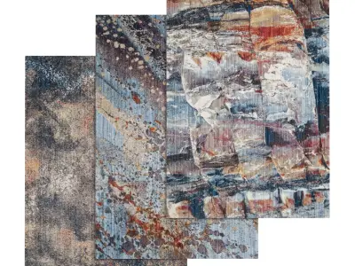 Rug Set 236 3D model