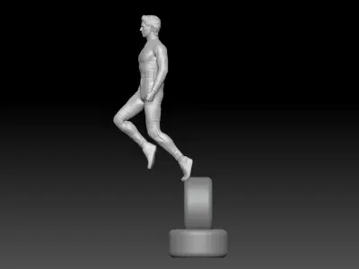 formula one WINNER MAX MAX VERSTAPPEN 3D print model