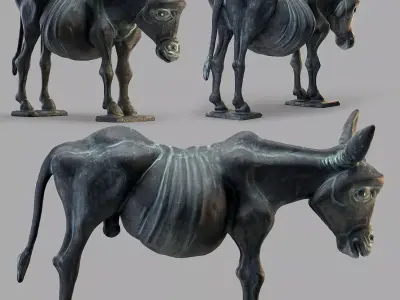 Pavel Quoytcheff Donkey 2006 3D model