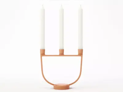 Open Candelabra 3D model