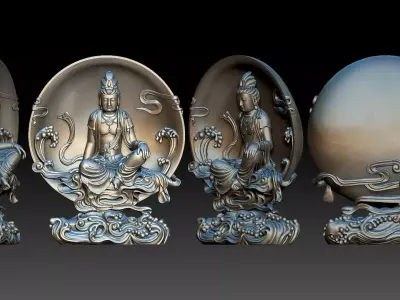 Guanyin  3D print model