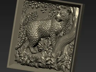 Leopard A7 3D print model