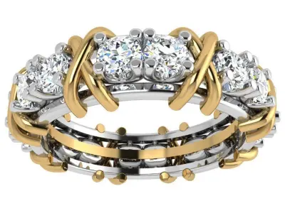 Diamond Knot Band 4688 3D print model