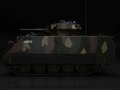 M113A2 Fire Support Vehicle 3D model
