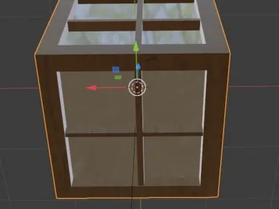 BOX MODEL CONATINING TEXTURES Free 3D model