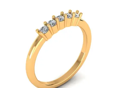 Band Ring 3D print model