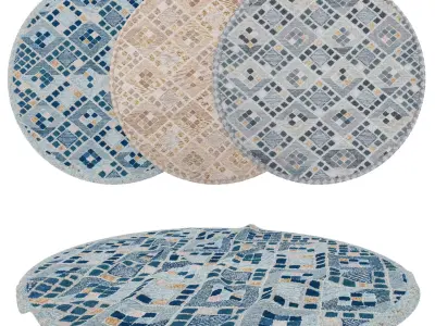 Rugs No 850 Low-poly 3D model