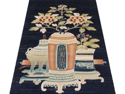 Rug Set 2040 3D model