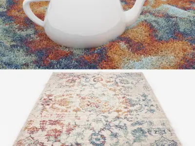 Rugs No 667 Low-poly 3D model