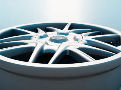 Peugeot Pars or 405 Wheel 3D model