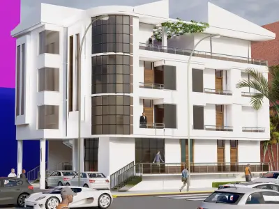 residence 3d AR ST EL SN design 3D model