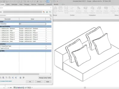 Escape - without arm by Artefacto 3D model