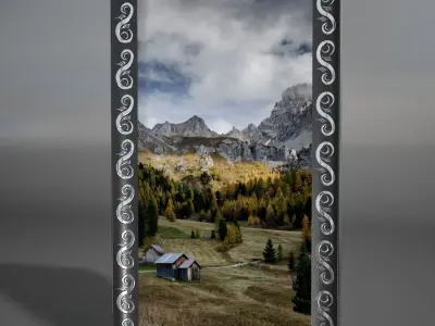 A collection of Frames - Set II Low-poly 3D model