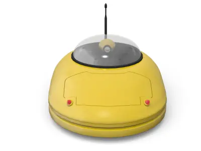 small robot 3D model