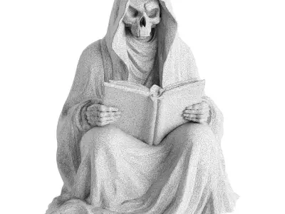 grim reader  3D model