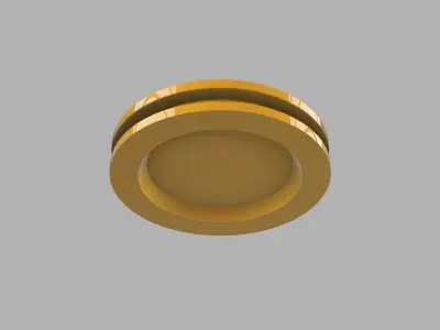 Bumper car token 3D print model