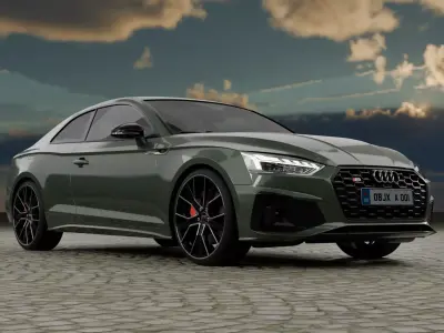 Audi S5 Coupe 2020 3D model