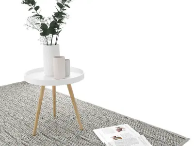 Decoration Set - Livingroom 01 3D model