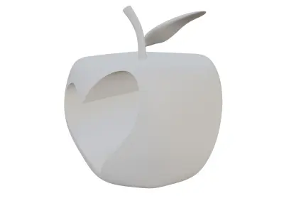 Apple Heart 3D print model
