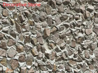 Ultra realistic Stone Wall 3D model