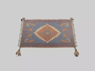 Flying Carpet model 2 3D model