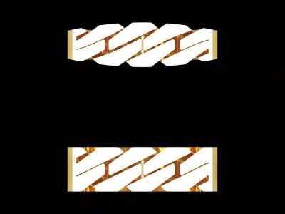 Yellow Gold Elegance in Harmony Sparkle in Distinction mr0273 3D print model