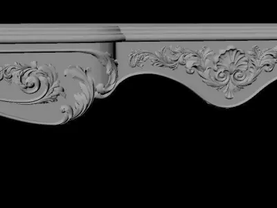 magazine table 3D model