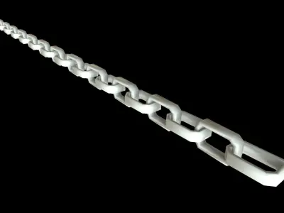 Chain Low-poly 3D model get