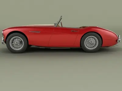 Austin-Healey 3000 Mk2 3D model