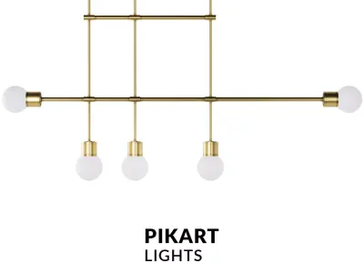 Chandelier Double join SKU 6279 Free 3D model