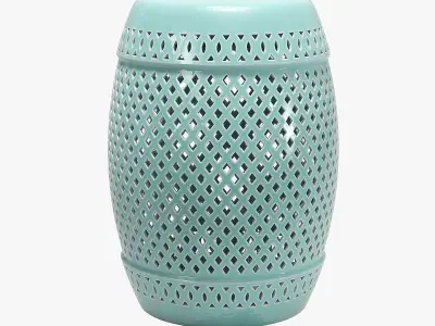 Willa arlo interiors rivera garden stool 3D model