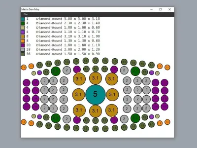 Luxury Men Rings Designs 6MR043 3D print model