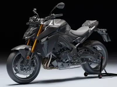 Suzuki GSX S 1000 2021 Low-poly 3D model