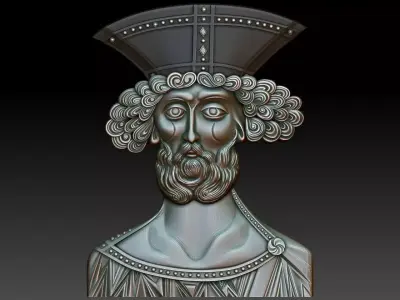 Holy Prophet King David 3d model for CNC 3D model